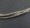Dark Silver Heishi Beads - Full Strand Ethiopian Metal Spacers for Jewelry Making - The Bead Chest (1.5mm)